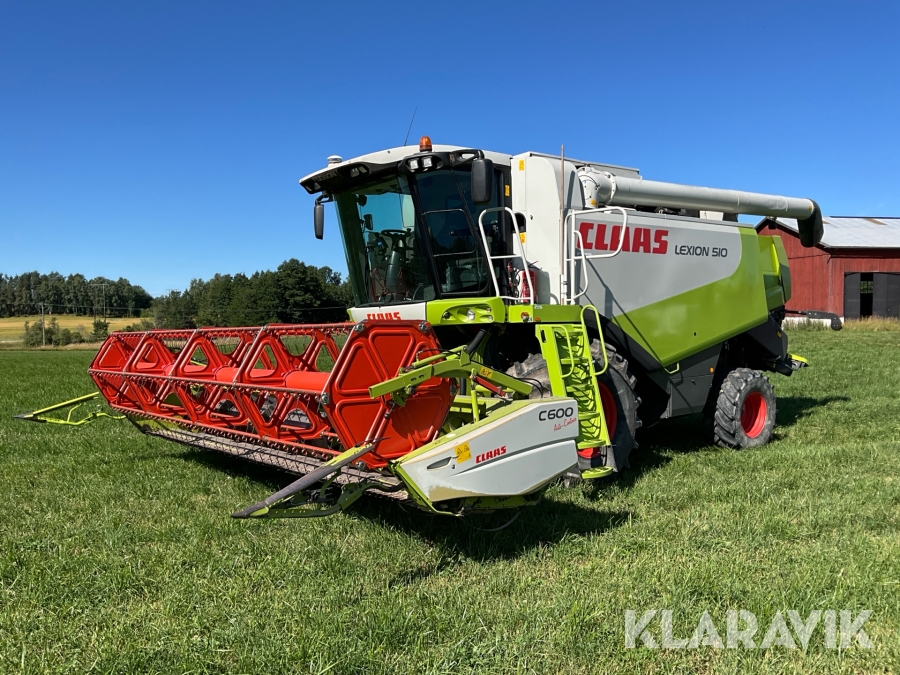 Skördetröska Claas Lexion 510 C600 auto-countour 20ft