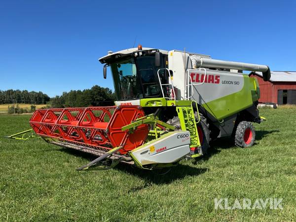 Skördetröska Claas Lexion 510 C600 auto-countour 20ft