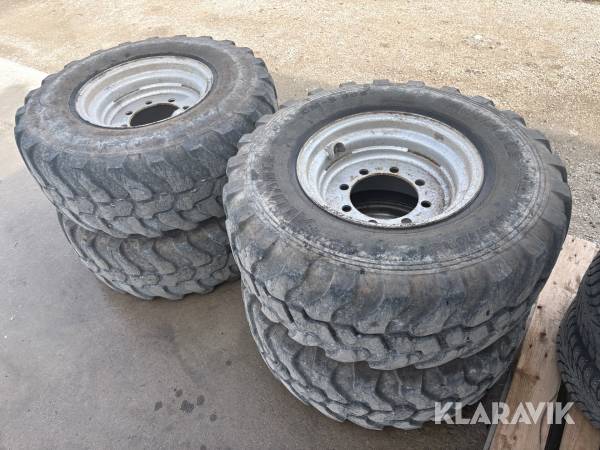 Entreprenadhjul Alliance & Dunlop 405/70R20 4st