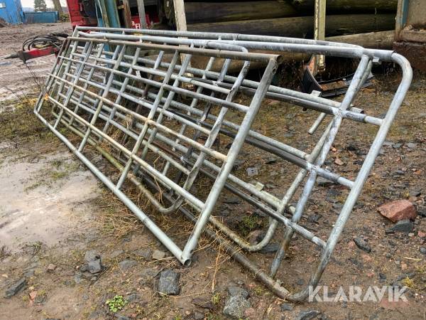 Teleskopsgrindar 4st