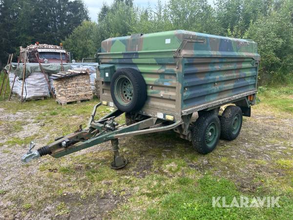 Militärt Bandvagnssläp