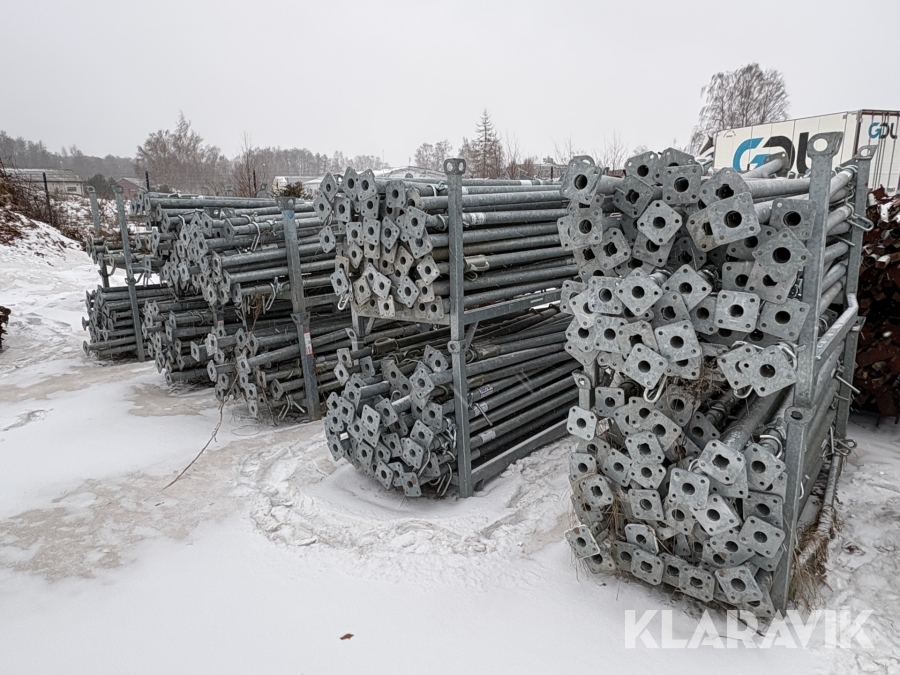 Valvstämp 1800-2700mm med fötter och toppdelar