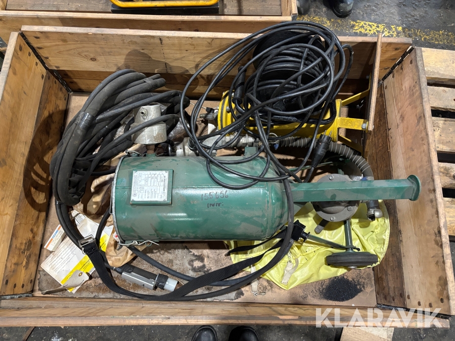 Blästerutrustning Centralbolaget