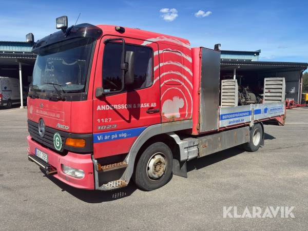 Transportbil Mercedes-Benz Atego 1023 nybesiktigad