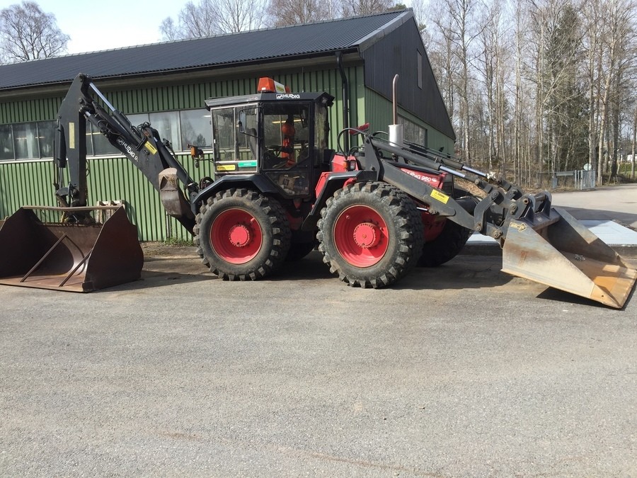 Traktorgrävare Huddig 960 m Tillbehör