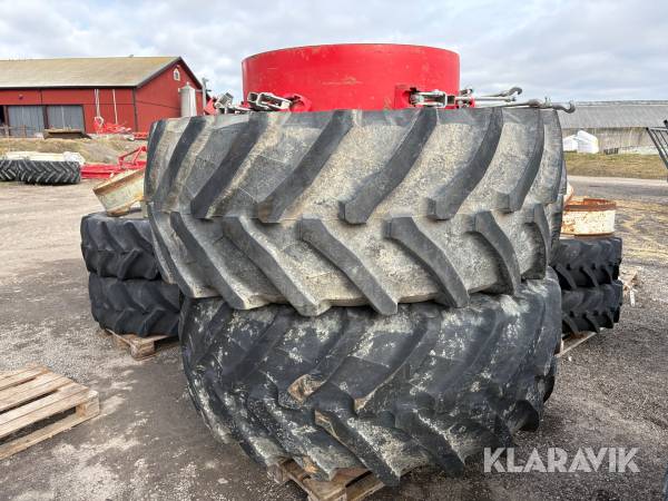 Dubbelmontage Trelleborg 710/70 R42