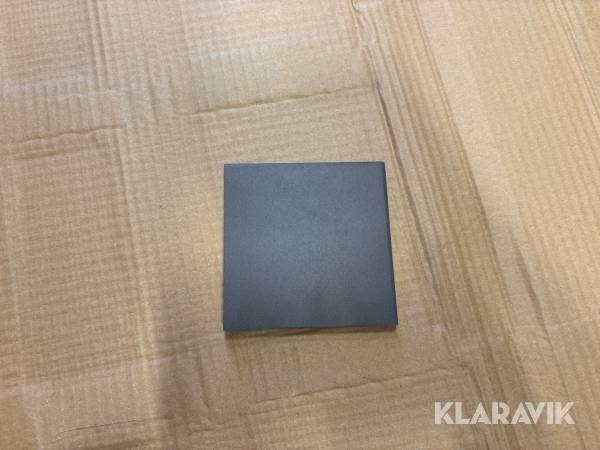 Klinkerplattor svart 10x10cm 35 kvm