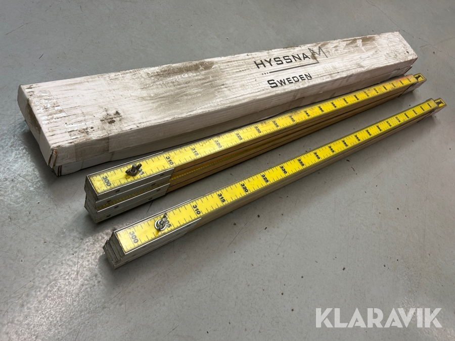 Avvägningsstickor Hyssna 4 st