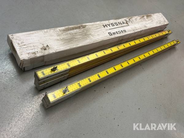 Avvägningsstickor Hyssna 4 st