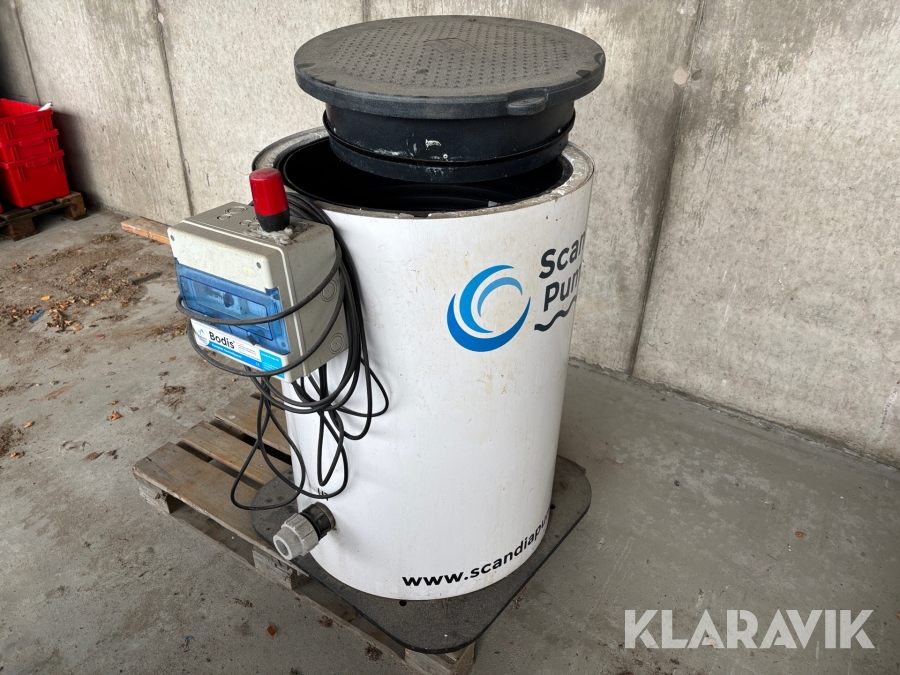 Avloppspump med kvarn Scandia Pumps Bodis med nivåvakt