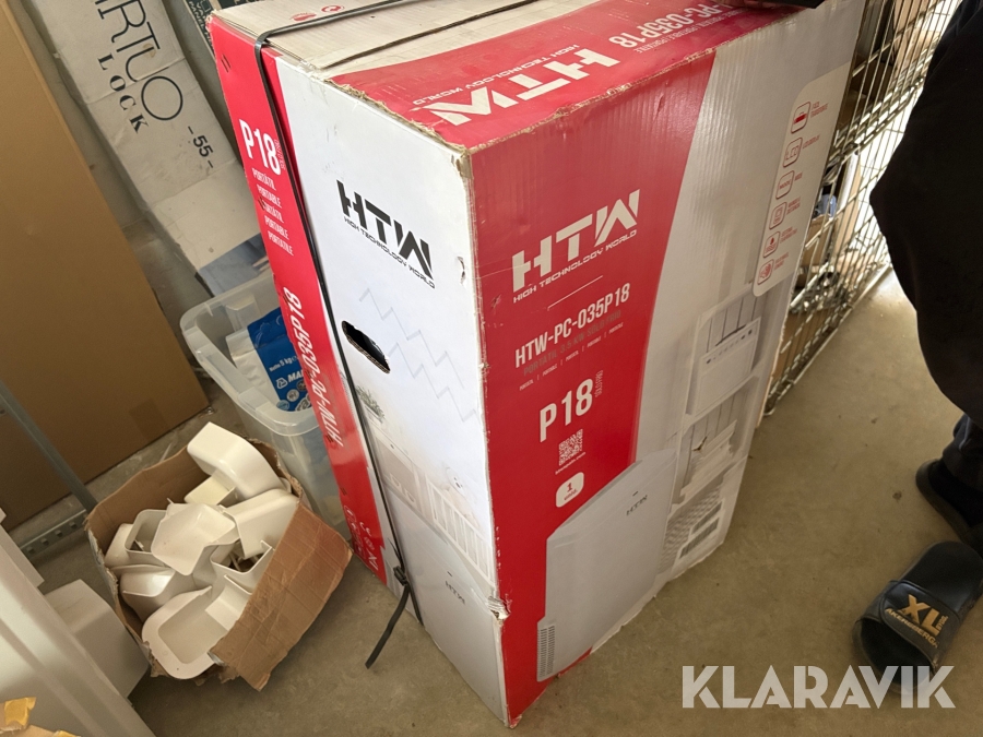 Portabla luftkonditionering 3,5kW HTW P18 2st