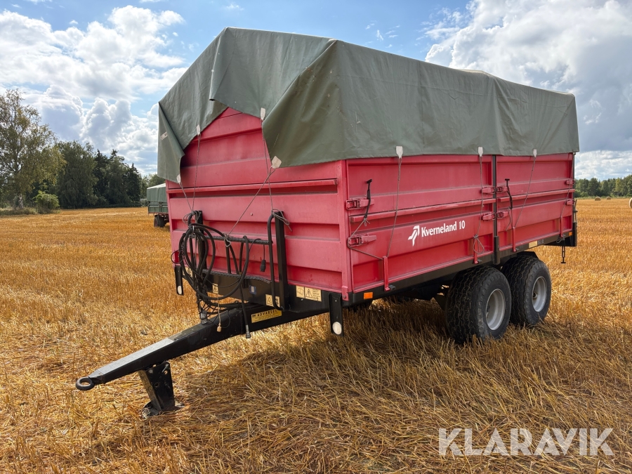 Spannmålskärra Kverneland/ Junkkari J10