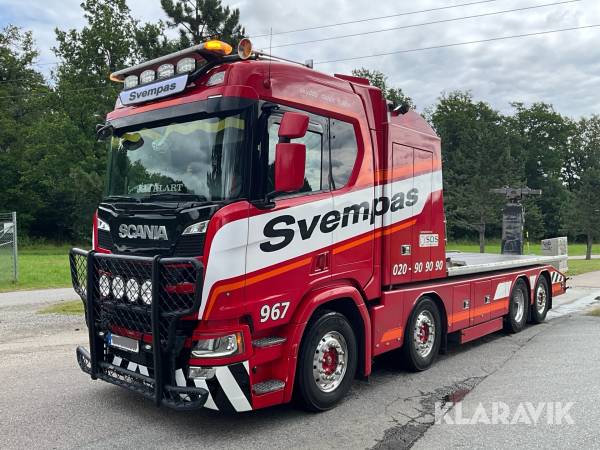 Bärgningsbil Scania R500 8x2 12.7 500hk, 2020
