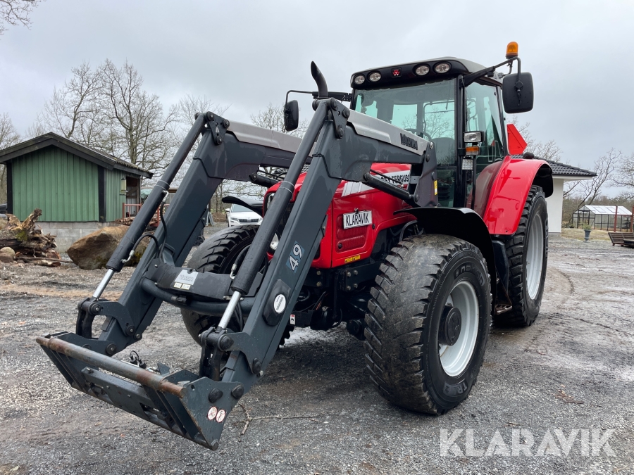 Traktor Massey Ferguson 7465 Dyna-VT med frontlastare
