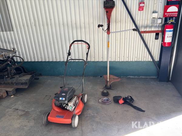 Gräsklippare Husqvarna Royal 46 jonsered Gr 50 grästrimmer