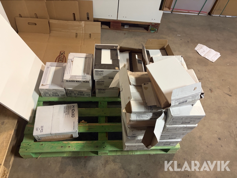 Kakel Nature , Azulejo 200x300mm vit, olika fabrikat