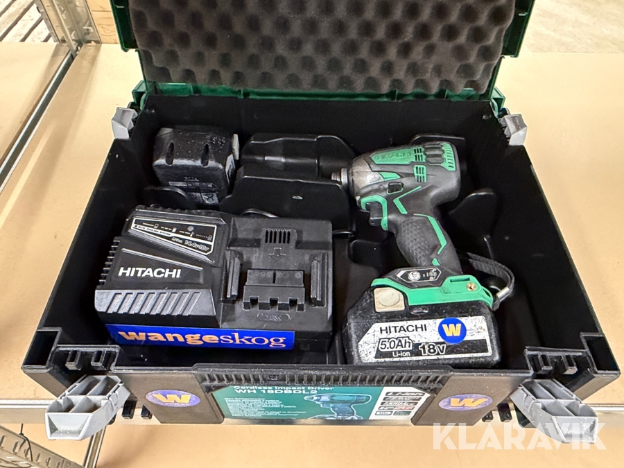 Slagskruvdragare Hitachi WH 18DBDL2