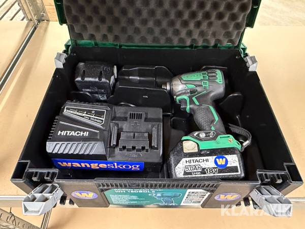 Slagskruvdragare Hitachi WH 18DBDL2