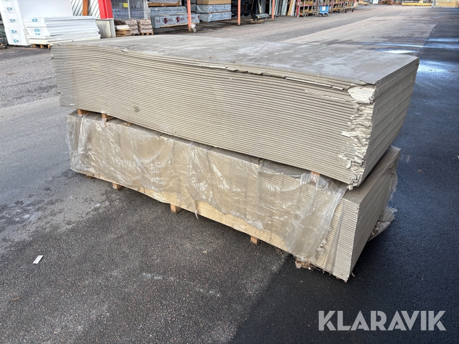 Gipsskivor 2700x900x12mm