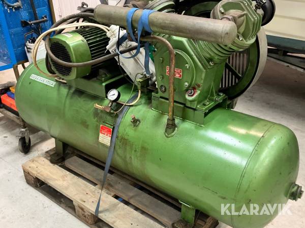 Kompressor med tank och elskåp BIAB KB 1403