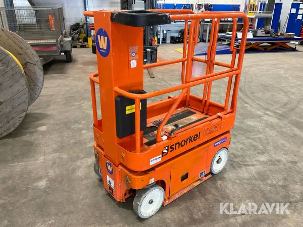 Pelarlift Snorkel TM12