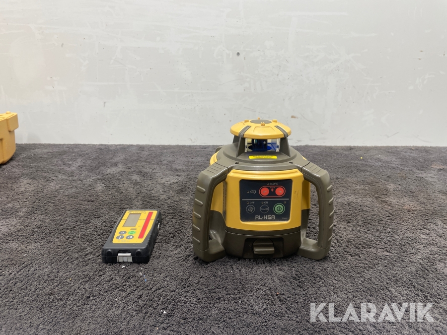 Planlaser, lasermottagare Topcon RL-H5A, LS100D