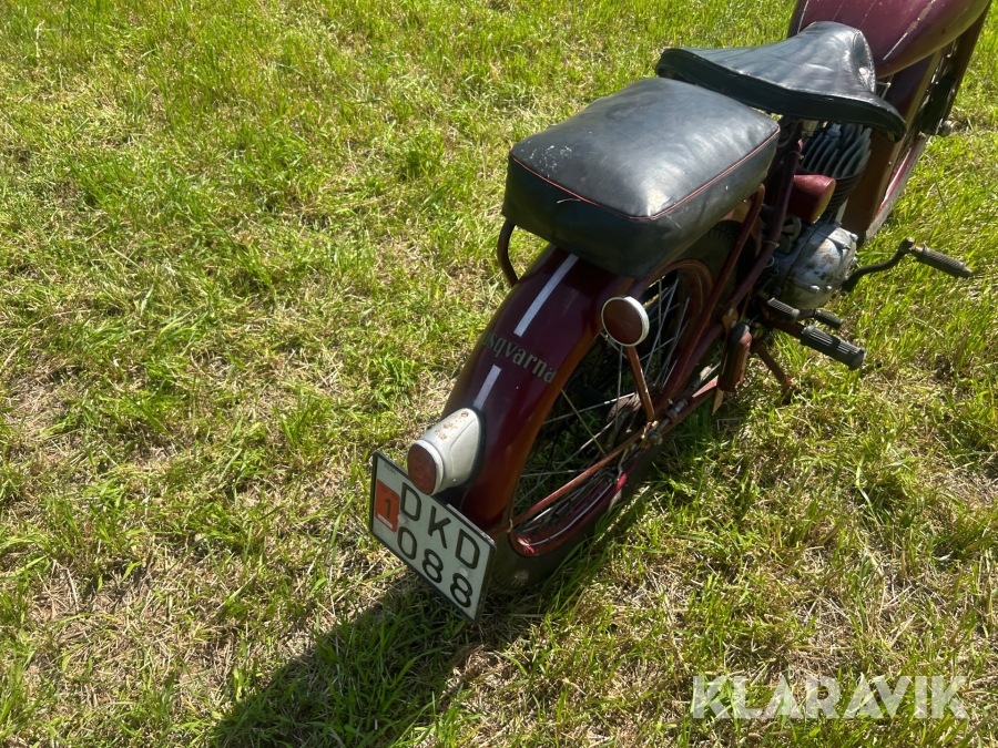 Motorcykel Husqvarna Röd Myra, Heby, Klaravik auktioner
