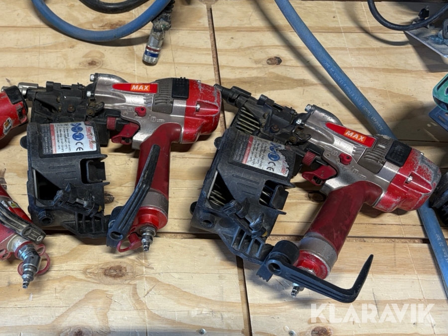 Panelpistoler Max SD-630A med tryckluftsvinda