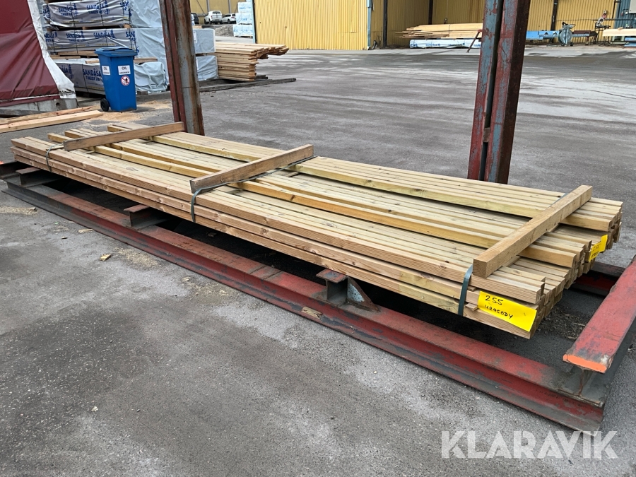 Virkespaket impregnerad regel 45x45 231 Löpmeter