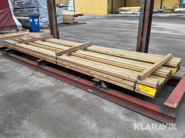 Virkespaket impregnerad regel 45x45 231 Löpmeter