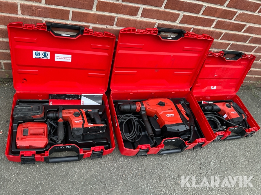 Borr / Kombihammare Hilti TE 6-A36, TE 70 ATC, TE300