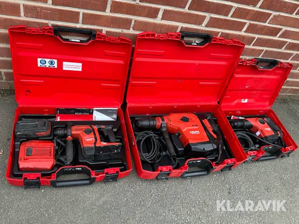 Borr / Kombihammare Hilti TE 6-A36, TE 70 ATC, TE300
