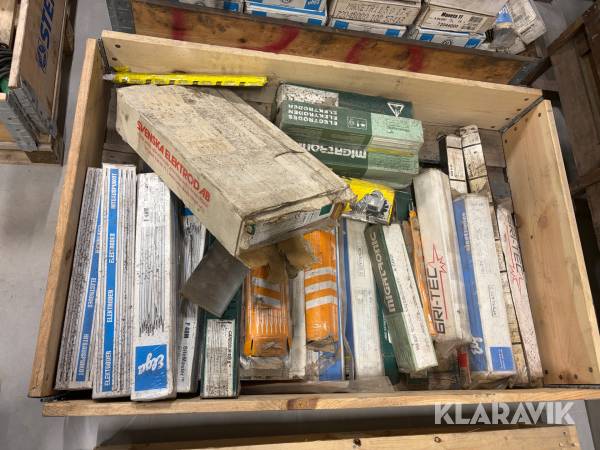 Svetspinnar varierande fabrikat och modeller 1 st pall