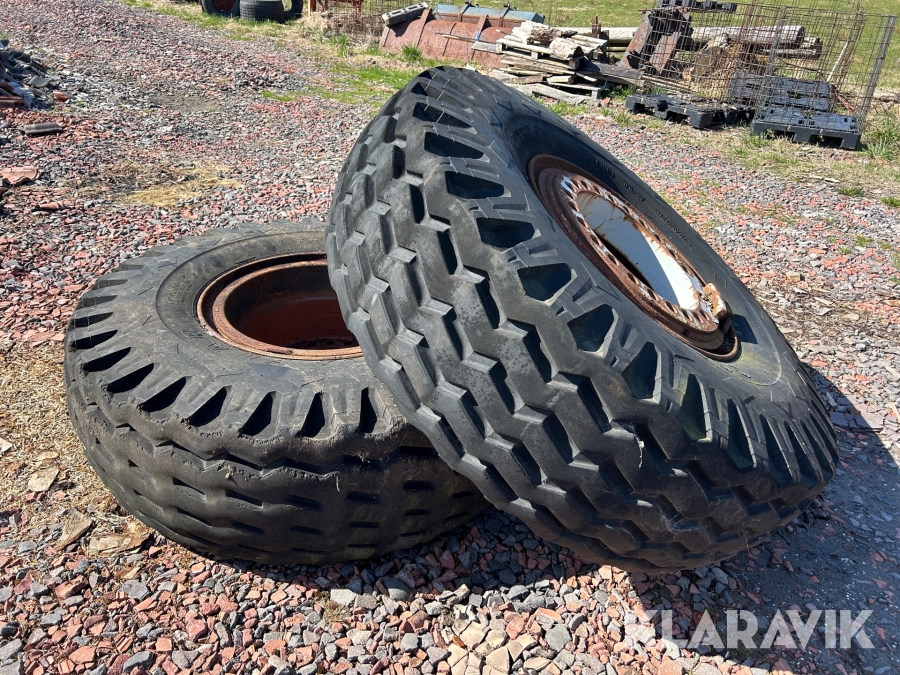Entreprenaddäck 2st Good Year Rib Tow 44-lagers 61x18.00-25