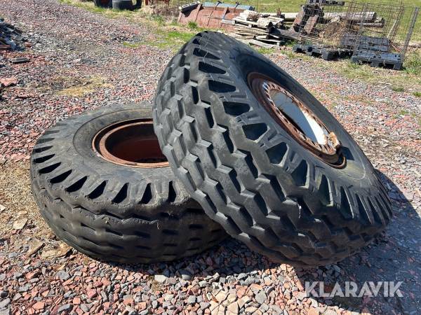 Entreprenaddäck 2st Good Year Rib Tow 44-lagers 61x18.00-25