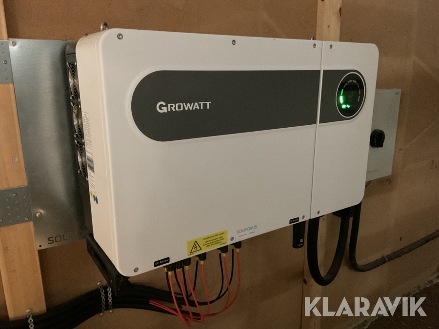 Växelriktare Growatt MAX50KTL3 LV ny ouppackad