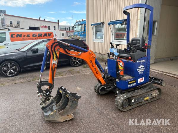 Grävmaskin Doosan DX10Z