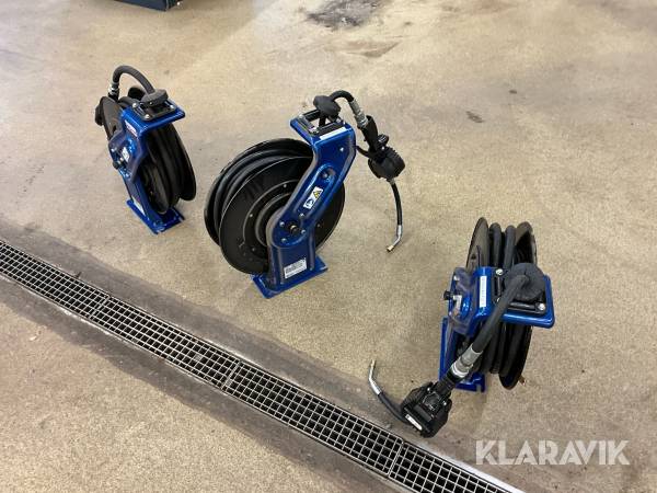 Oljeslangvindor med digital mätare Graco 3st