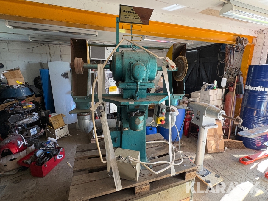 Slipmaskiner Nordh's MH 380 & Aldell 3