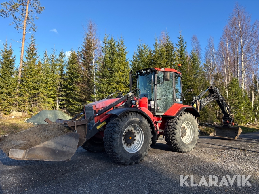 Grävlastare Huddig 1060 med redskap