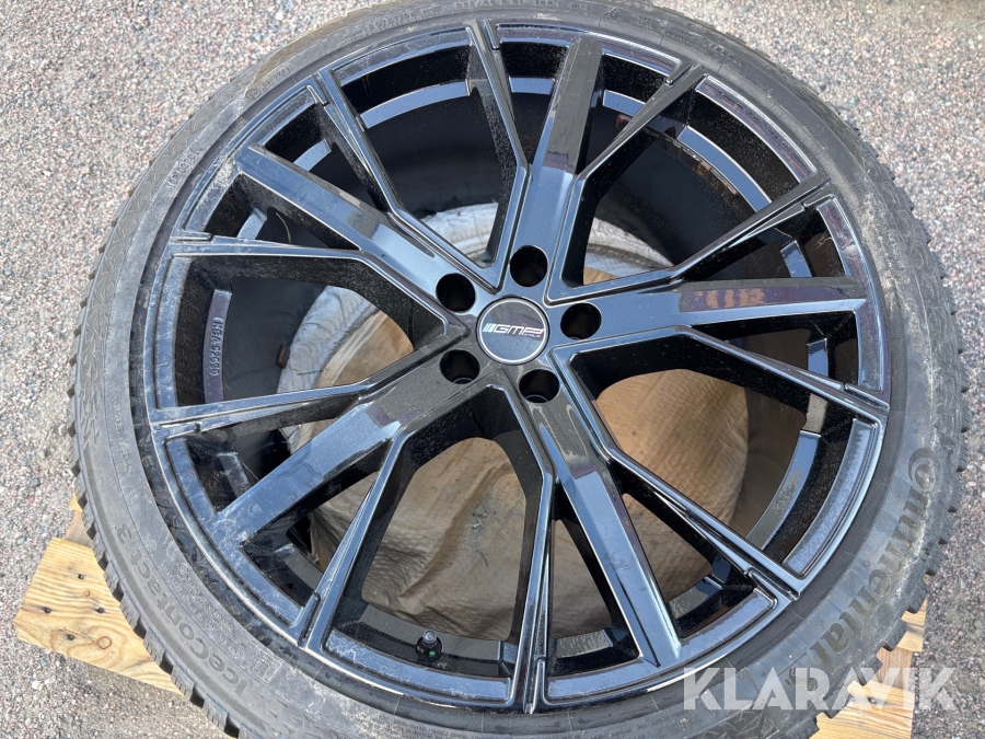 Dubbdäck på fälg Continental IceContact 3 255/40R21 4st till Audi RS6