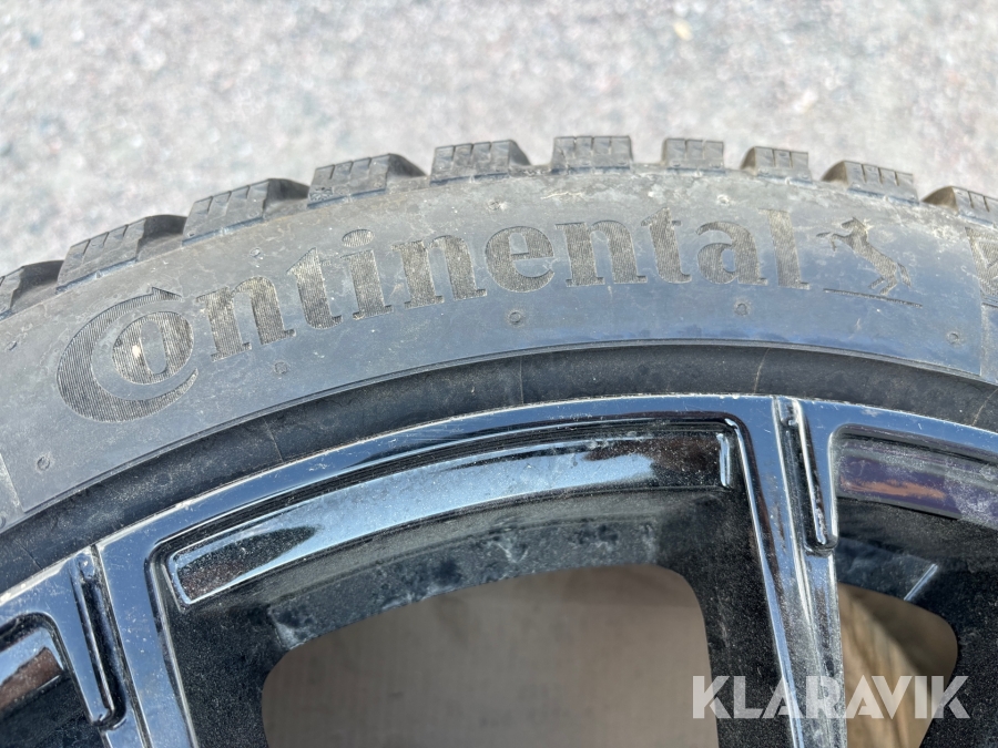 Dubbdäck på fälg Continental IceContact 3 255/40R21 4st till Audi RS6