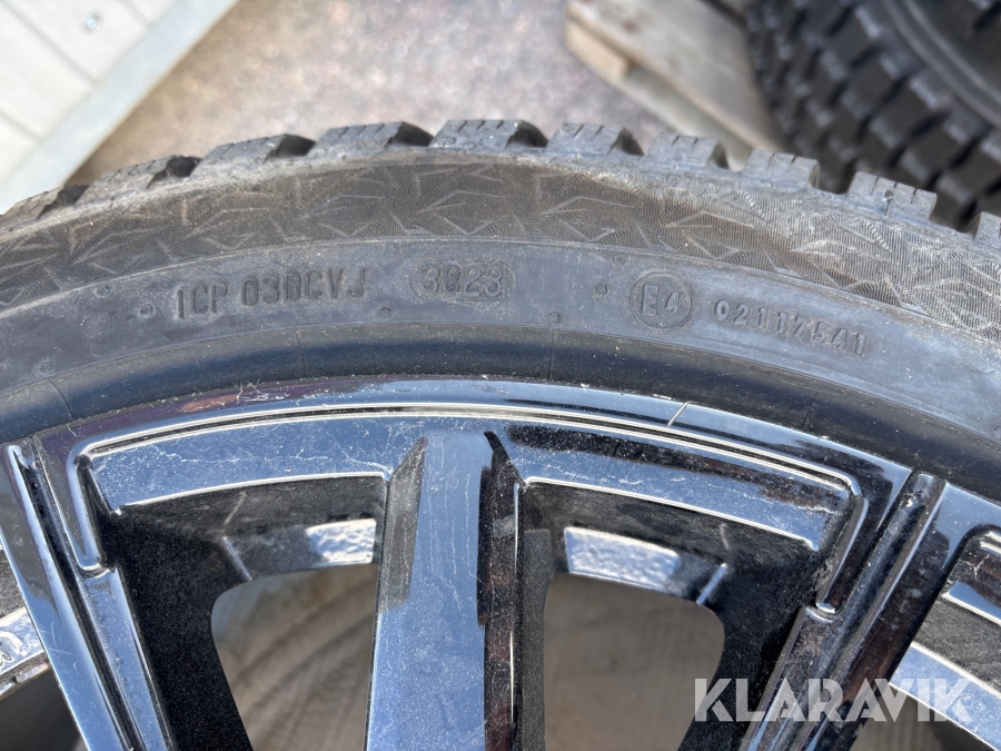 Dubbdäck på fälg Continental IceContact 3 255/40R21 4st till Audi RS6