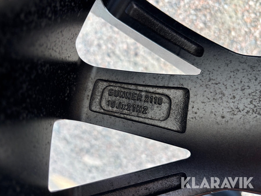 Dubbdäck på fälg Continental IceContact 3 255/40R21 4st till Audi RS6