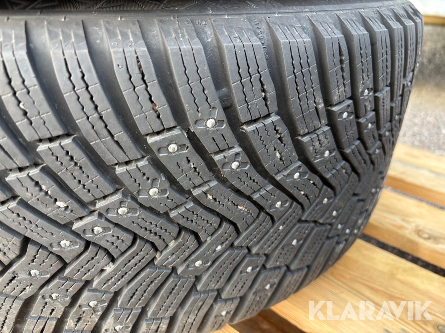 Dubbdäck på fälg Continental IceContact 3 255/40R21 4st till Audi RS6