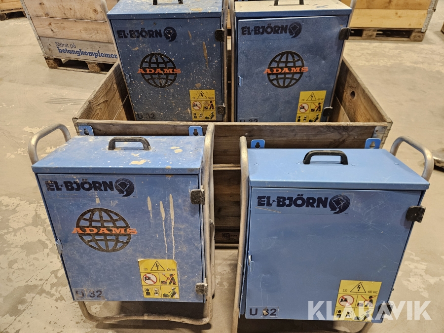 Elskåp El-Björn 32A 4 st