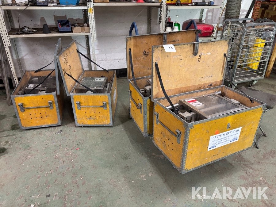 Flottningutrustning Sahlin med matare och batteri