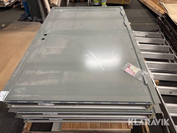 Ståldörrar Daloc 13x21 S33 höger 3st