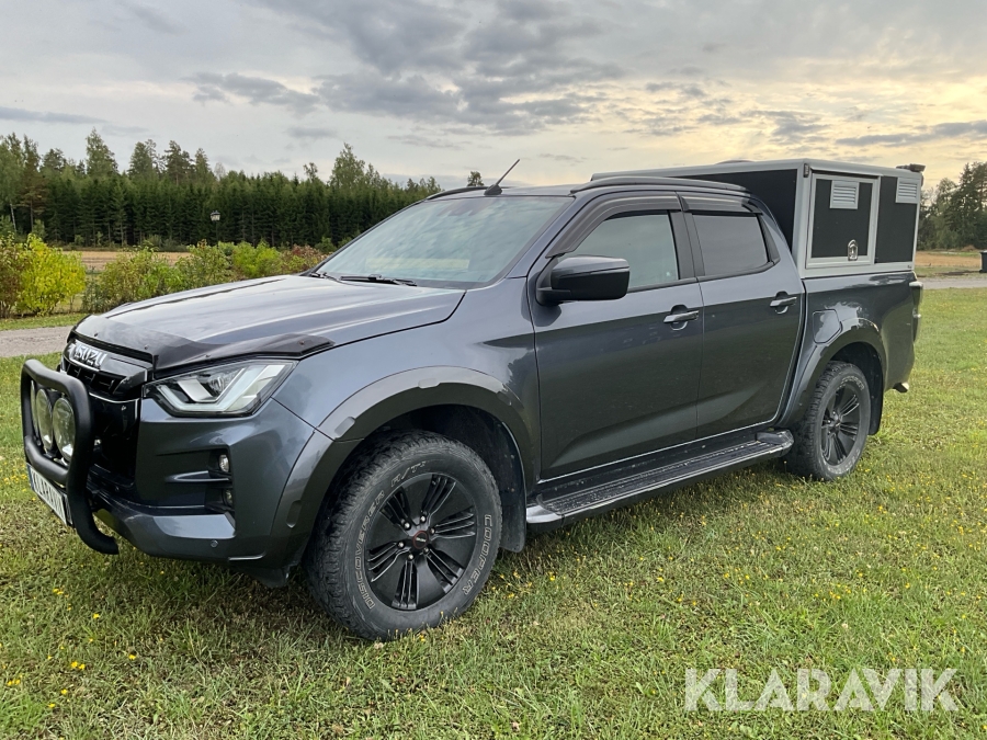 Pickup Isuzu D-Max Crew Cab 1.9 CNG 4WD Aut med hundkåpa