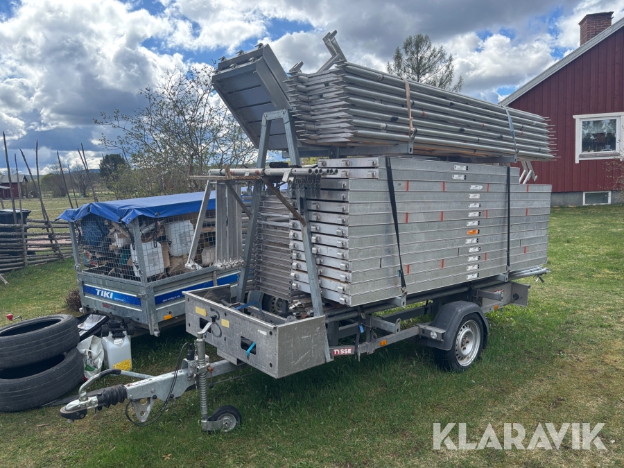 Byggställning Monzon Frame 115kvm med trailer